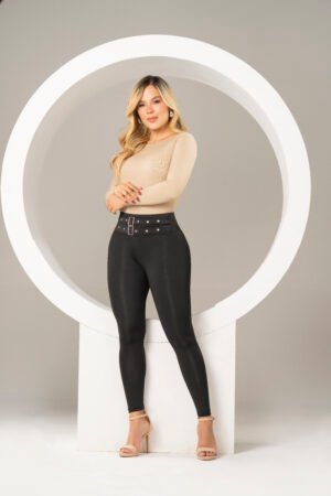 Licra Skinny Hebillas - LE20